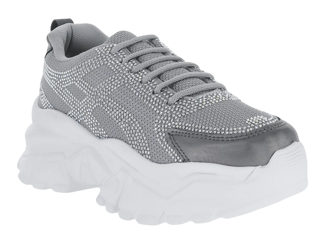 Tenis Andrax Gris para Mujer