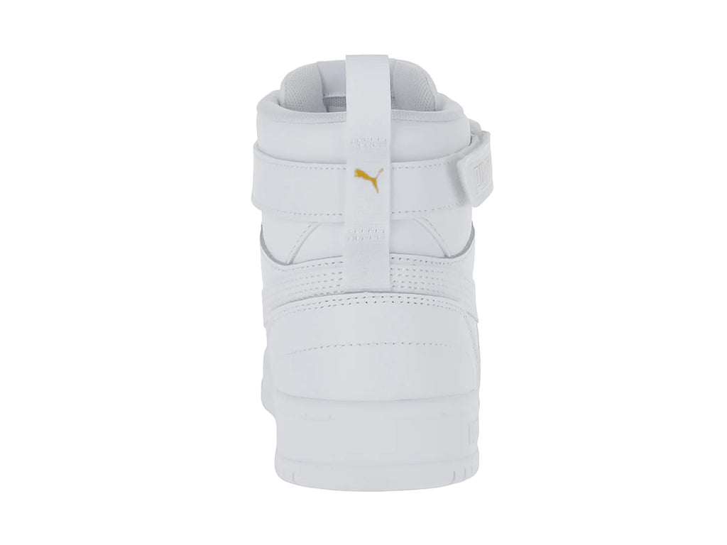 Tenis PUMA RBD Game Blancos con Oro para Mujer