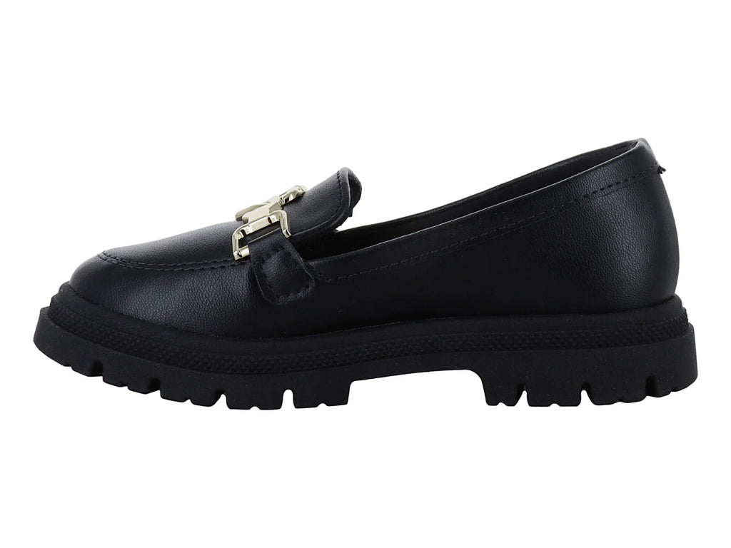 Zapatos Mocasines Molekinha Negro para Niña