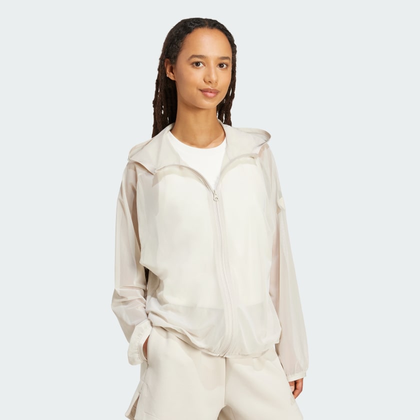 Women's adidas Soft Lux Mesh Full-Zip Hoodie