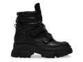 Botines Combat Steve Madden Negros para Mujer