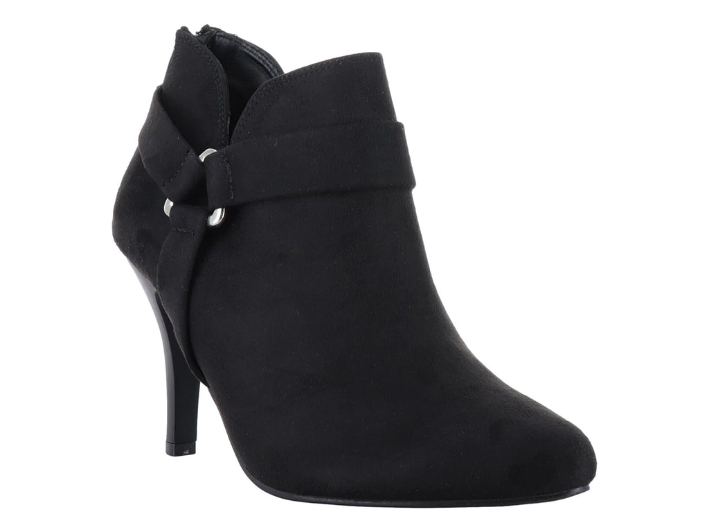 Botines Luna Rosa Negros para Mujer