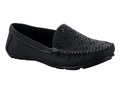 Zapatos Mocasines Driver MeliAna Negros para Mujer
