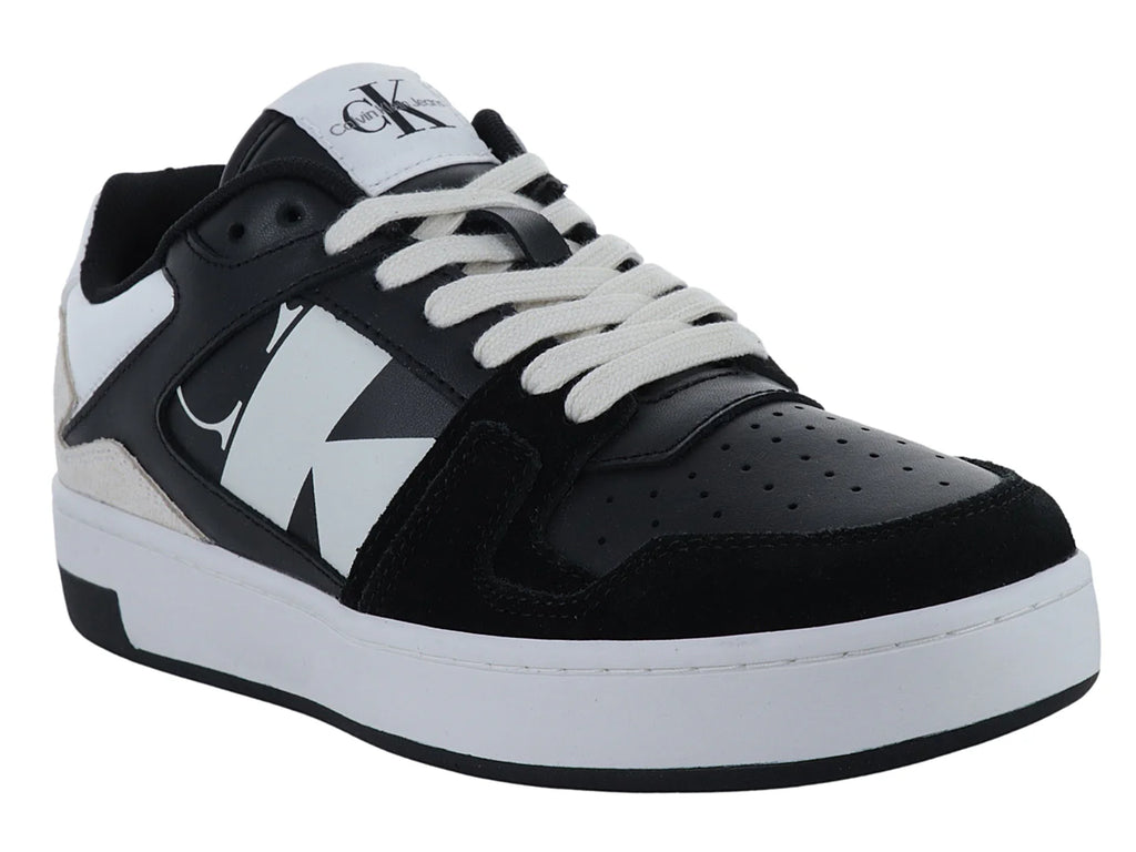 Tenis Calvin Klein Cupsole Negro y Blanco para Mujer