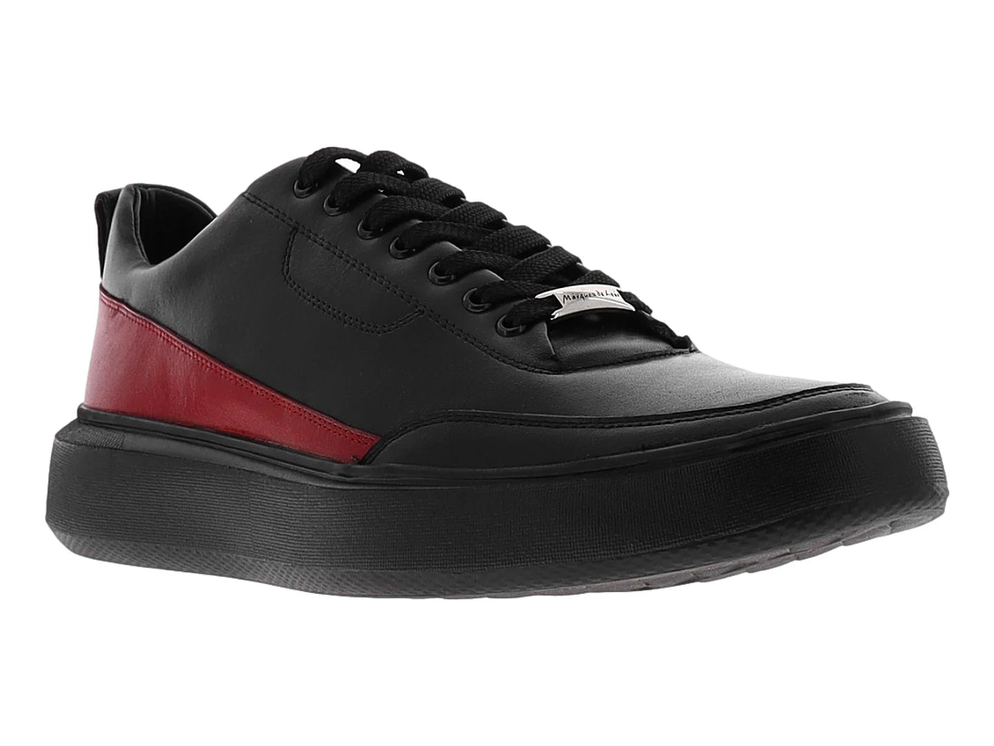 Tenis Marquez de Leon Mestizo Negro y Rojo para Hombre
