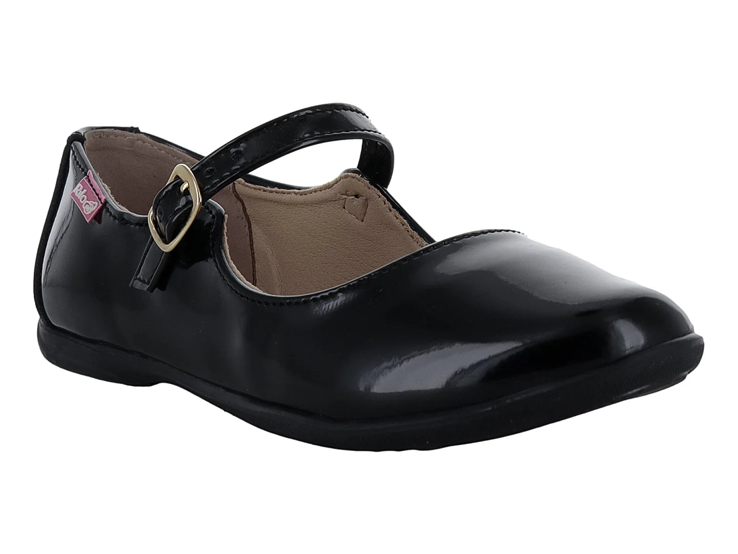 Zapatos Rilo de Charol Negro para Niña
