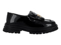 Mocasines Platini de Charol Negro para Mujer