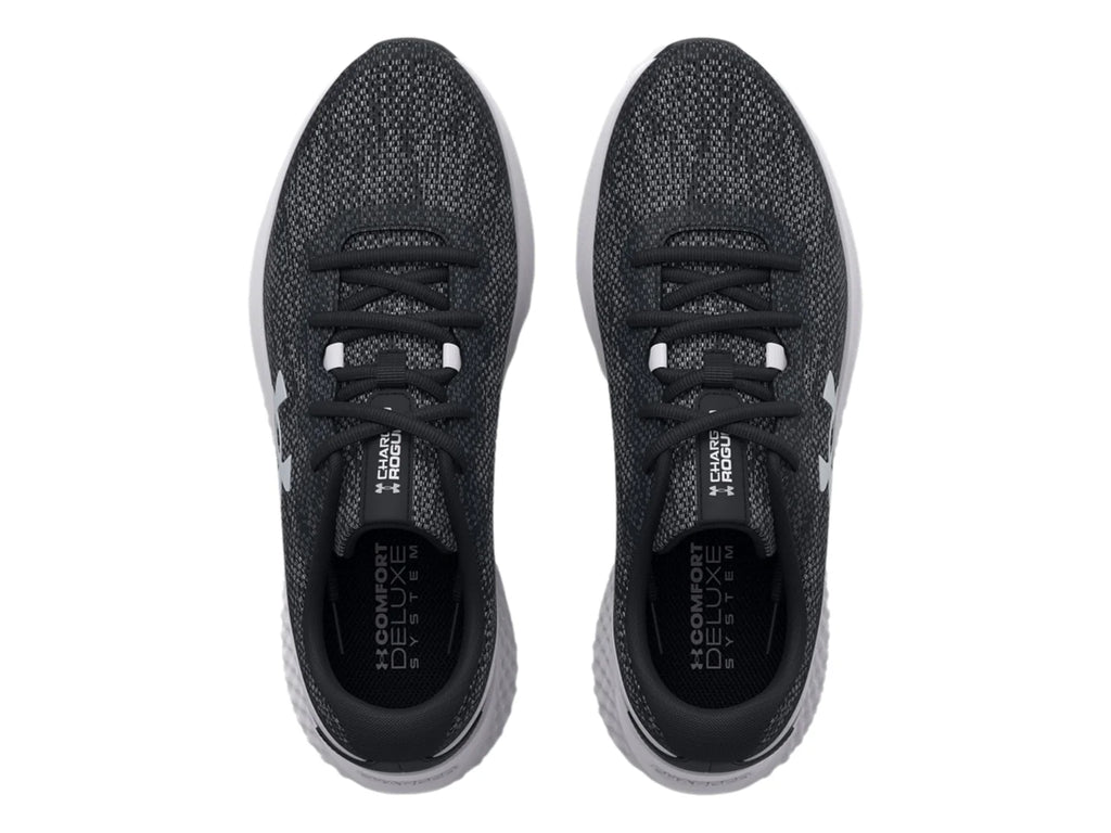 Tenis Under Armour Charged Rogue 3 Knit Negro para Hombre