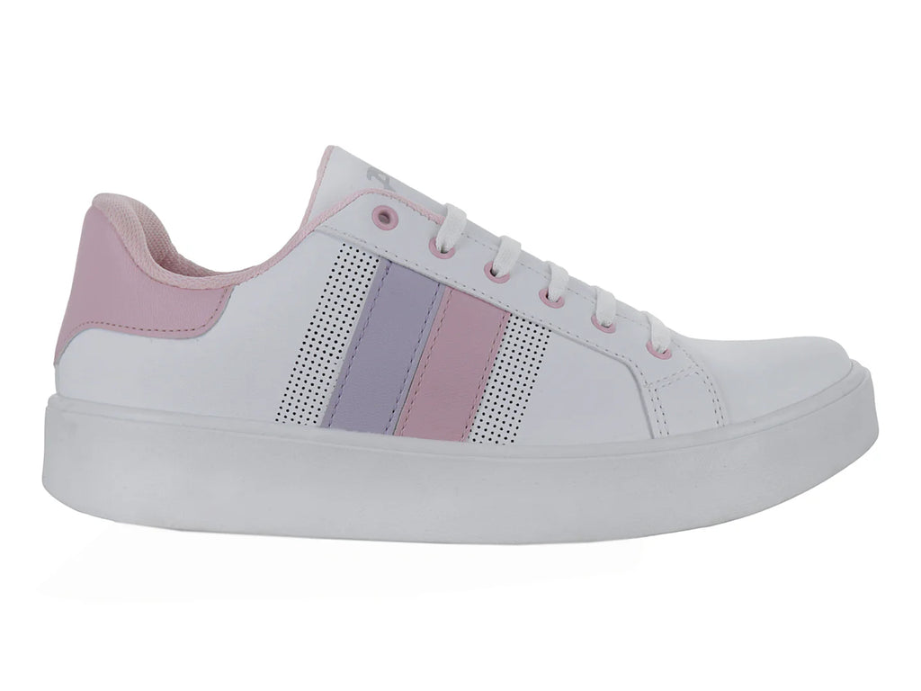 Tenis Andrax Blanco y Rosa para Mujer