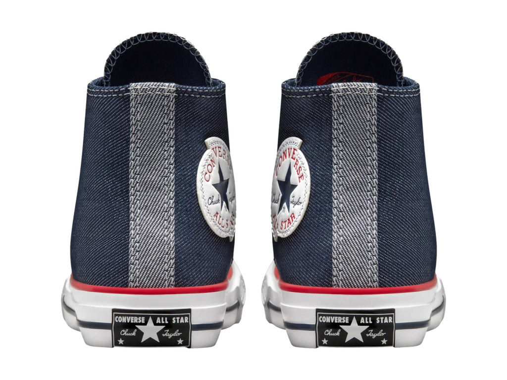 Tenis Converse Chuck 70 Hi Azul Marino para Niño
