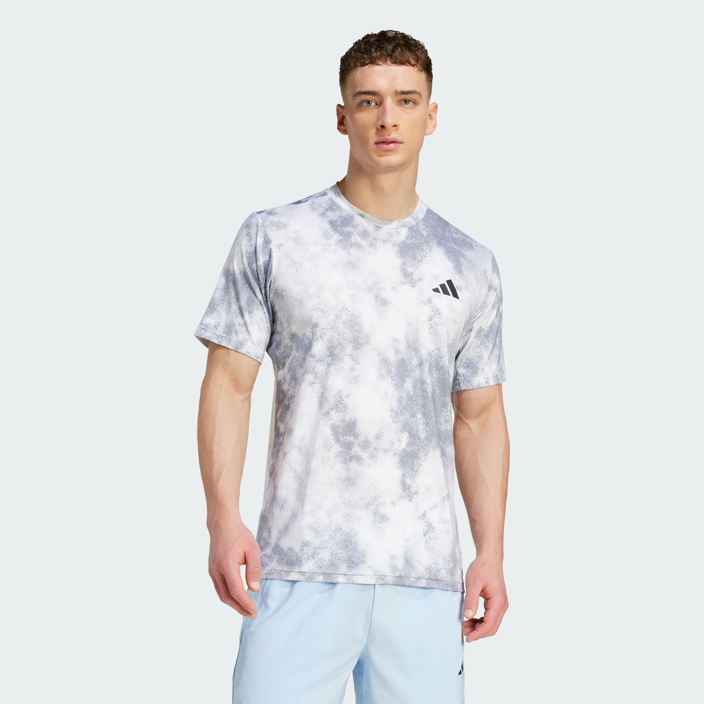 Men's adidas Train Essentials Seasonal All Over Print Tee