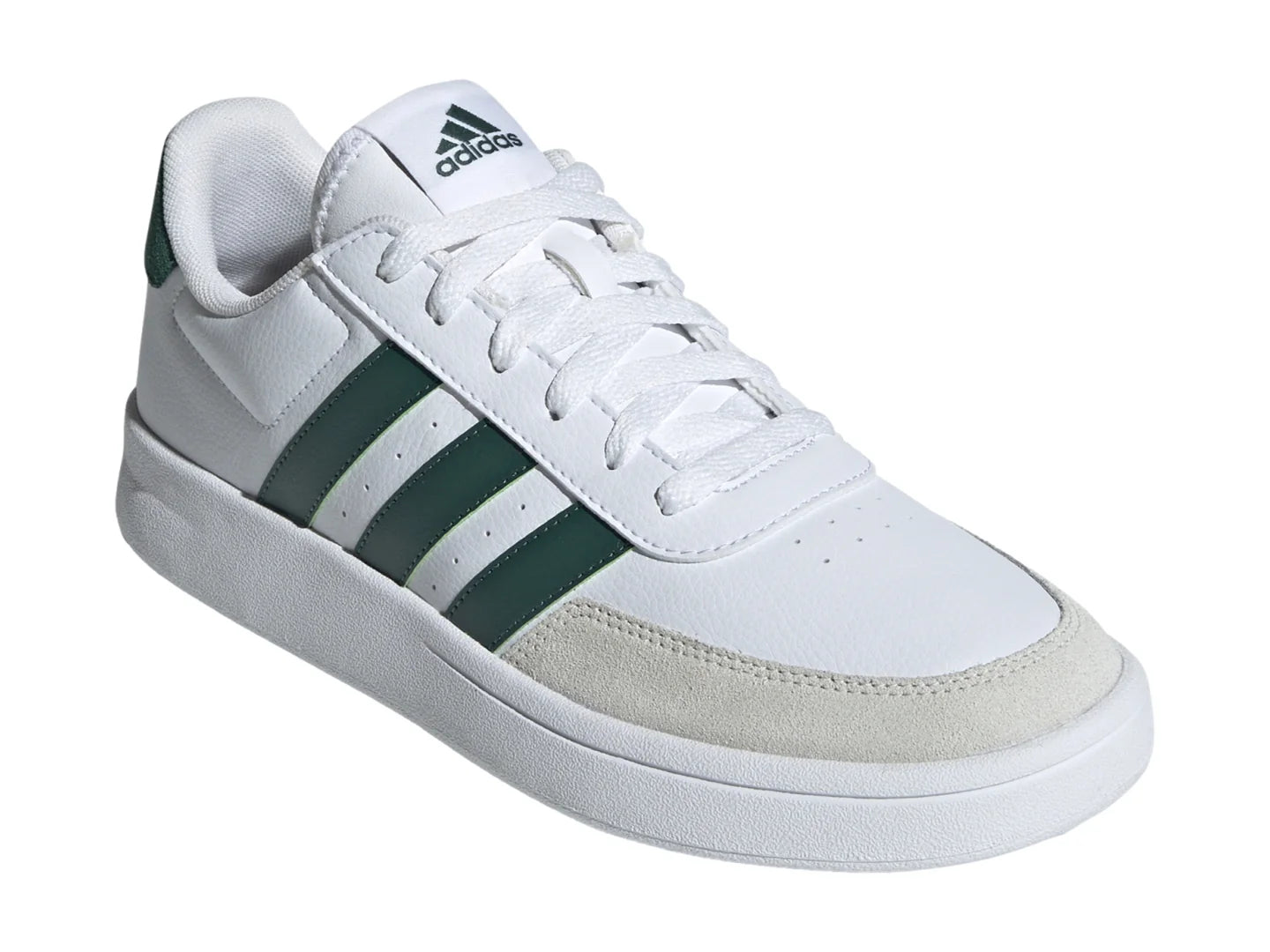 Tenis Adidas Breaknet 20 Blanco y Verde para Hombre