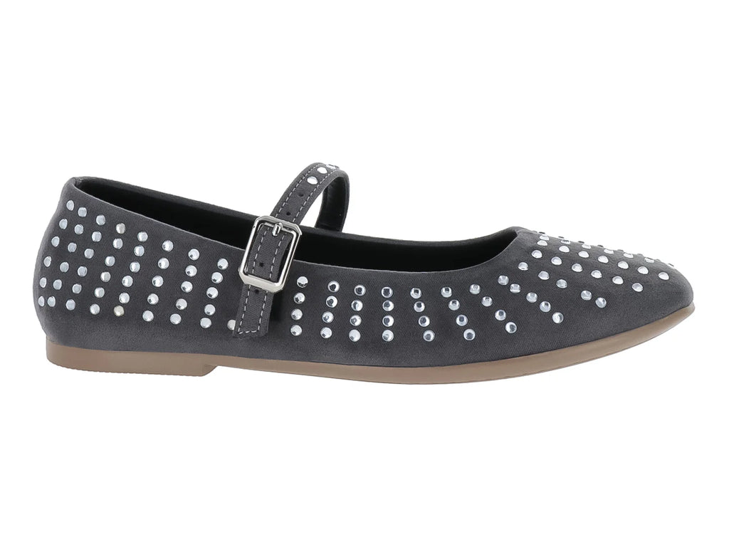 Zapatos Mary Jane Tropicana Gris para Niña