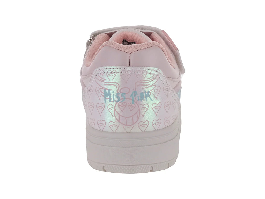 Tenis Clasben Mini Grant Latte Rosa para Niña
