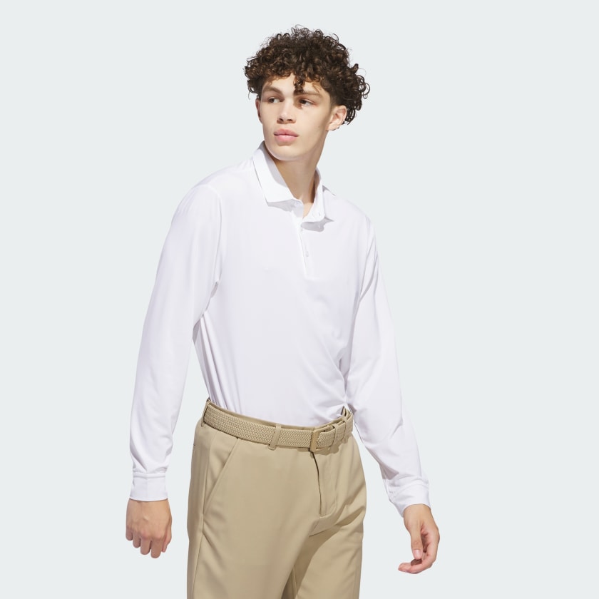 Men's adidas Long Sleeve Polo Shirt