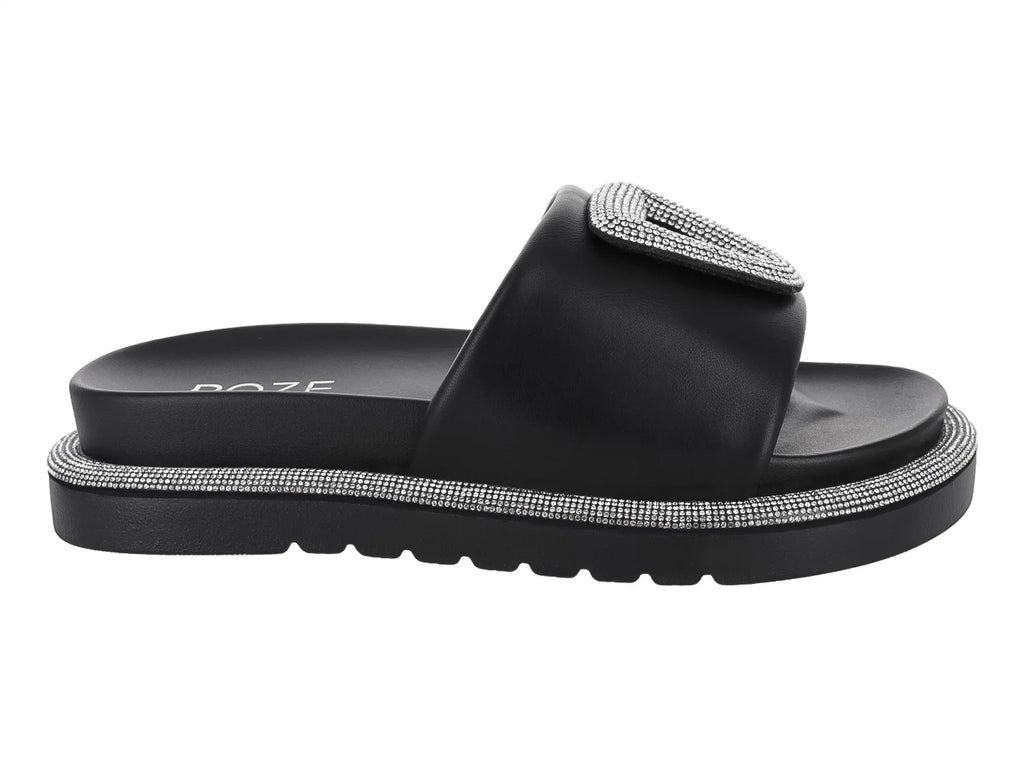 Sandalias ROZE Negro para Mujer