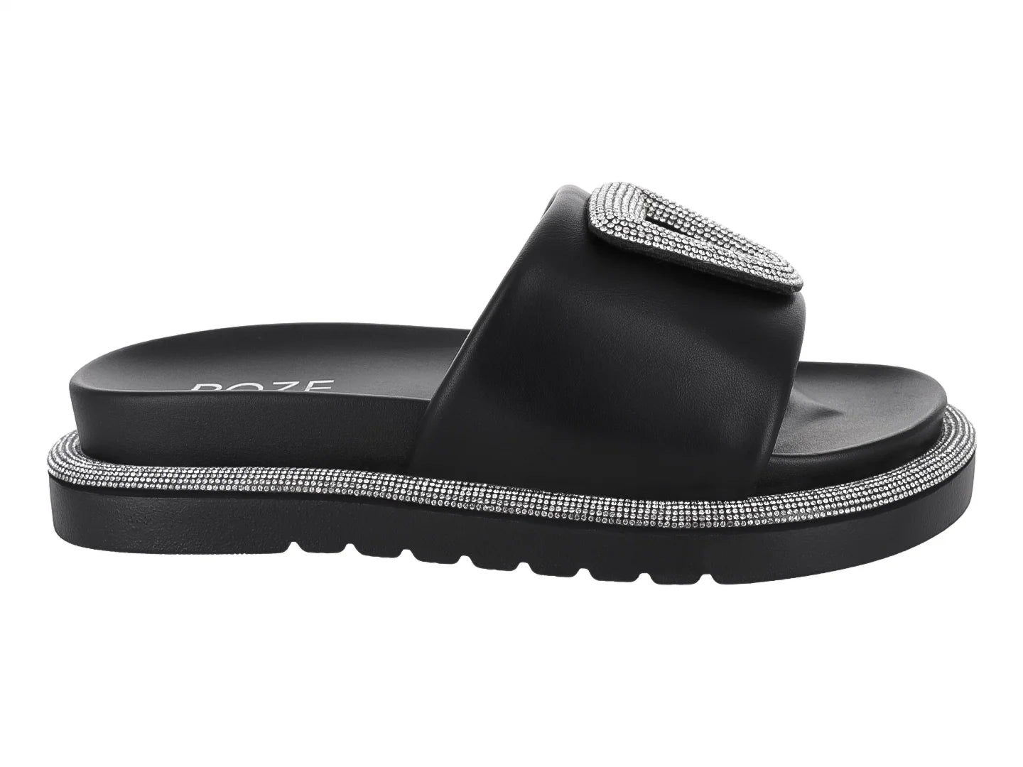 Sandalias ROZE Negro para Mujer