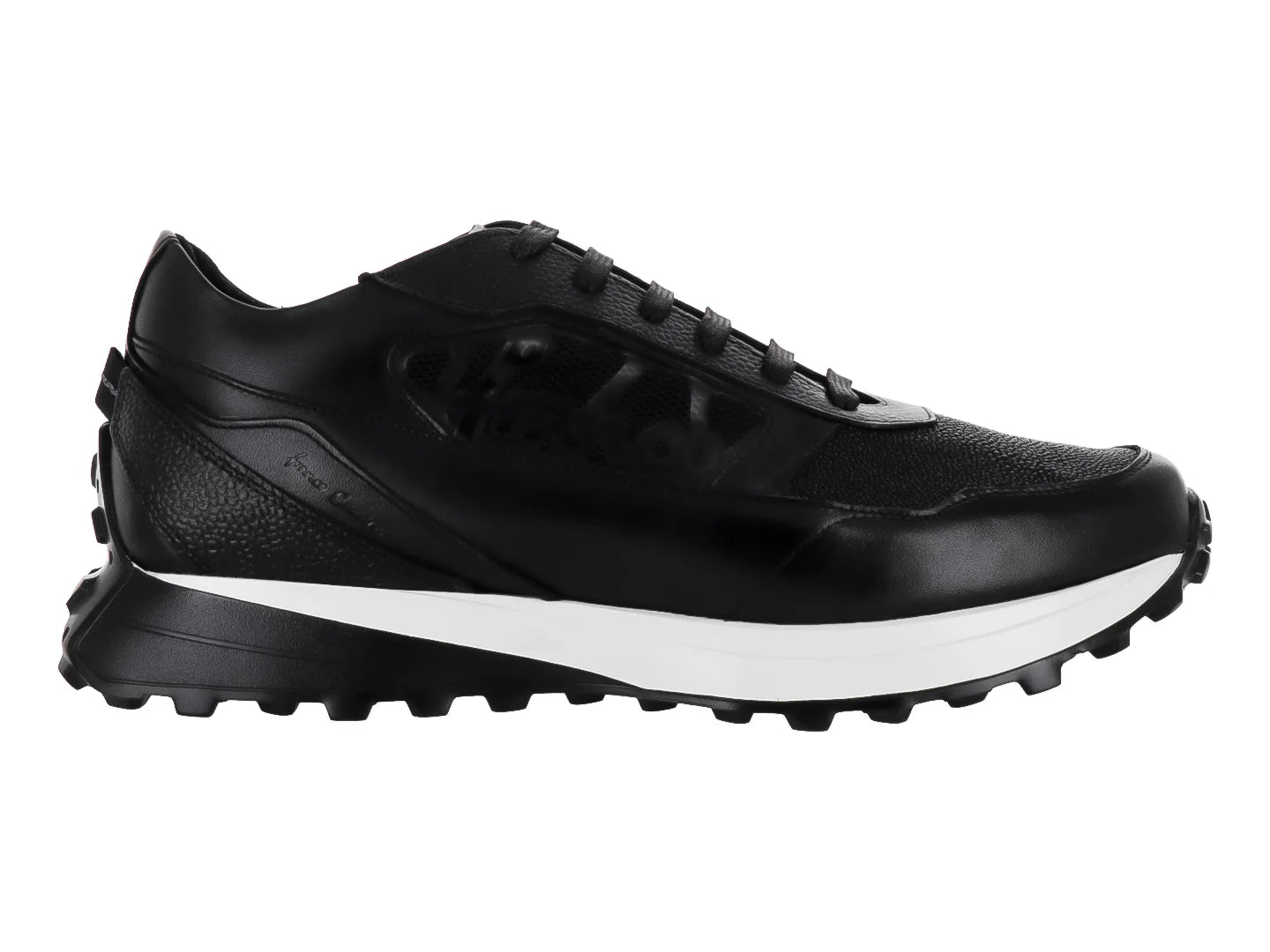 Tenis Cuadra de Mantarraya Negro para Hombre