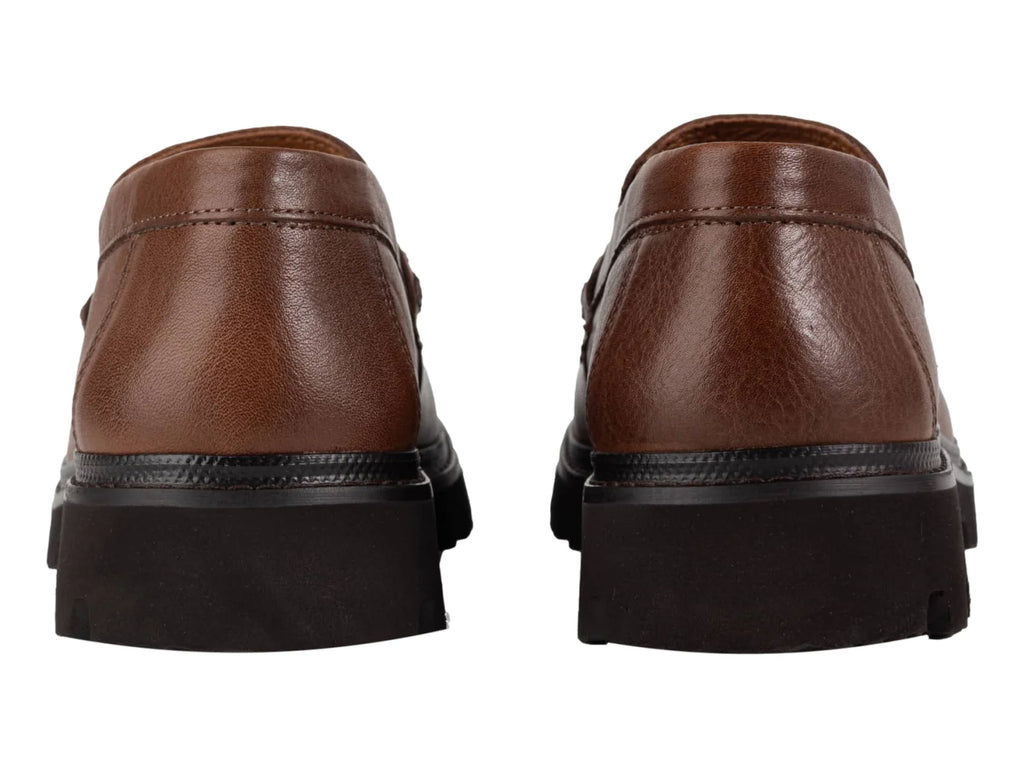 Zapatos Mocasines Brantano Color Caoba para Hombre