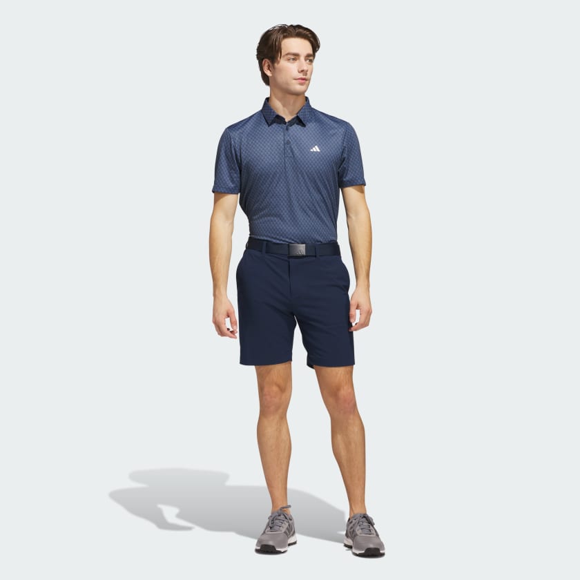 Men's adidas Core Allover Print Polo Shirt