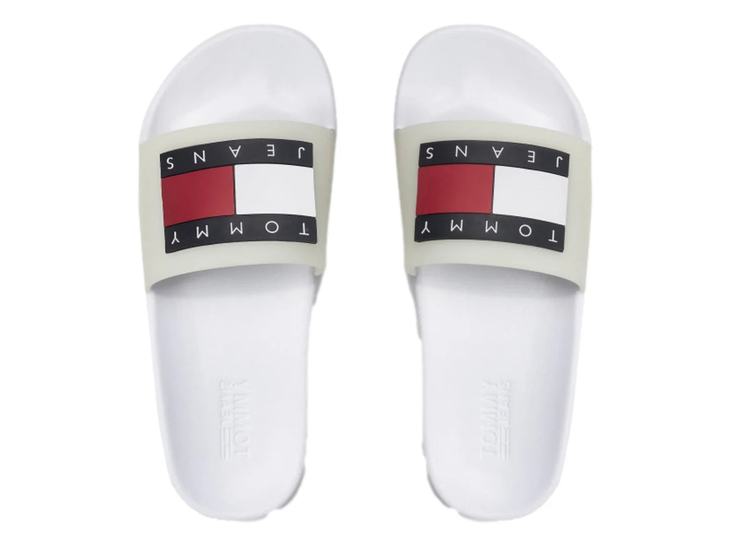 Sandalias Tommy Hilfiger Glow in the Dark Blancas para Mujer