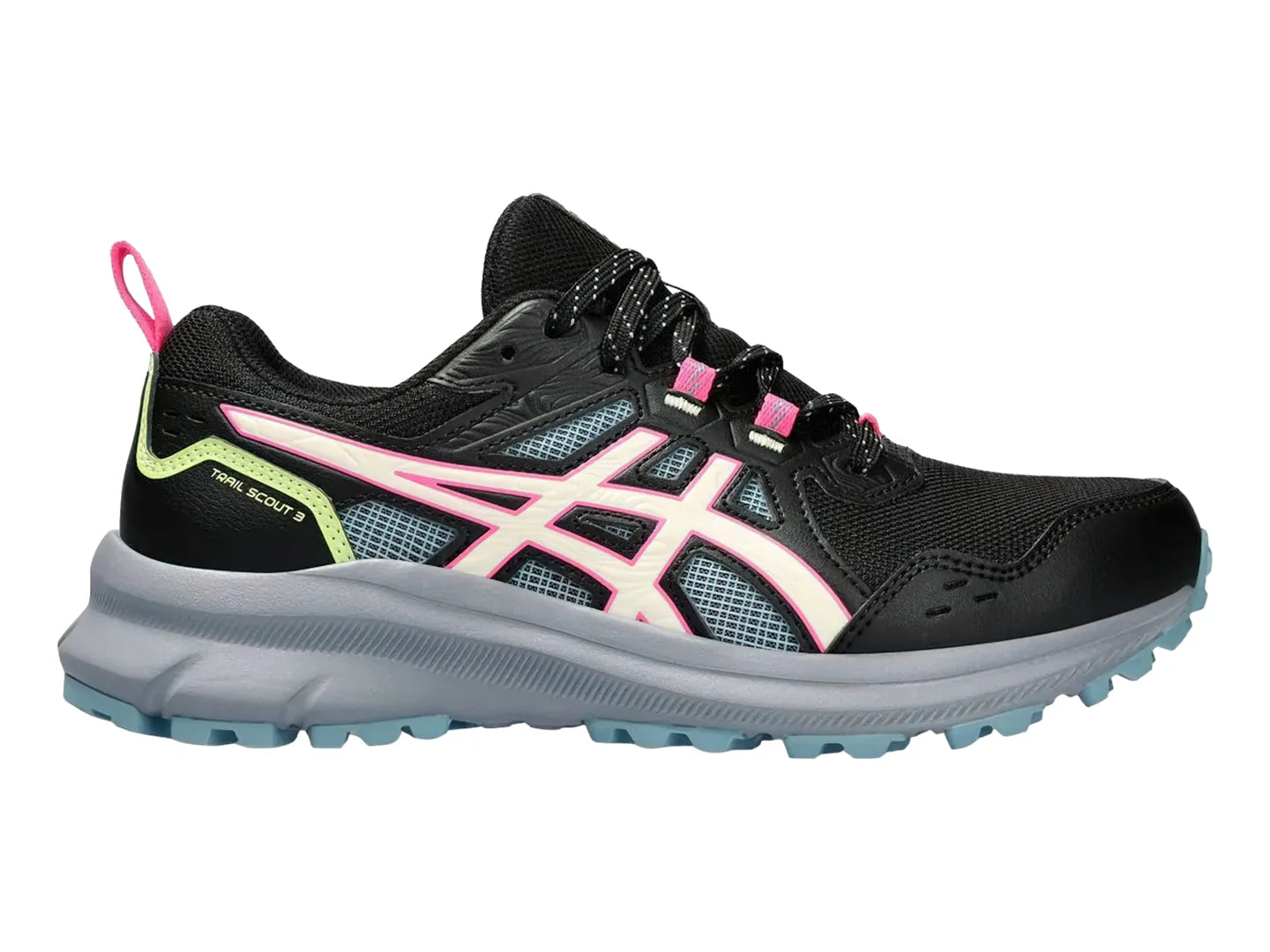 Tenis ASICS Trail Scout 3 Negro para Mujer