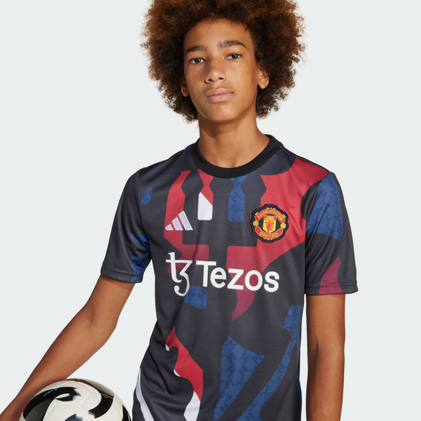 Kids' adidas Manchester United 24/25 Pre-Match Jersey Kids