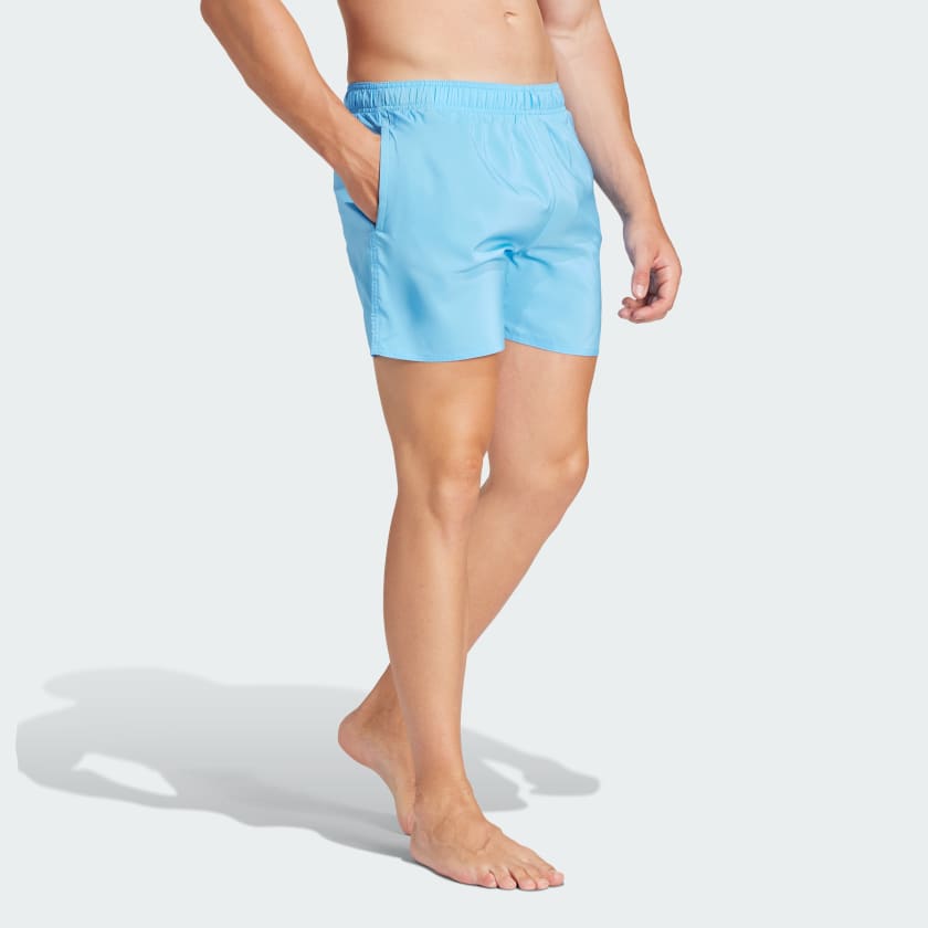 Men's adidas Solid CLX Classic-Length Swim Shorts