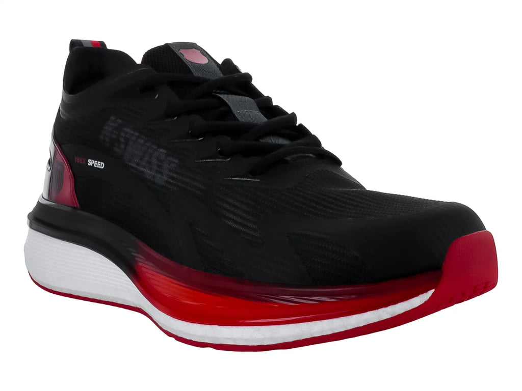 Tenis K SWISS Drop M2 Negro con Rojo para Hombre