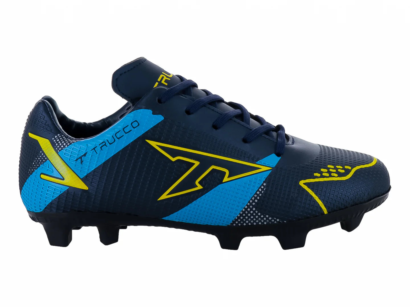 Tenis de Fútbol Leon Trucco Marino Amarillo Azul para Niño