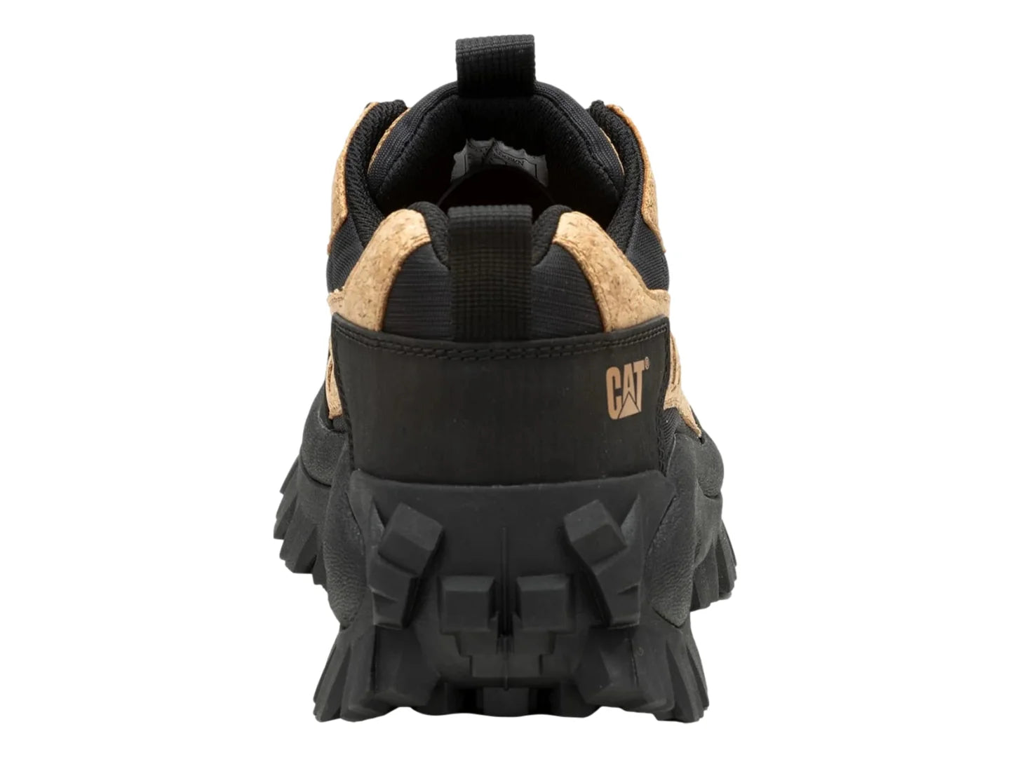 Tenis de Excursionismo Caterpillar Negro y Beige para Hombre