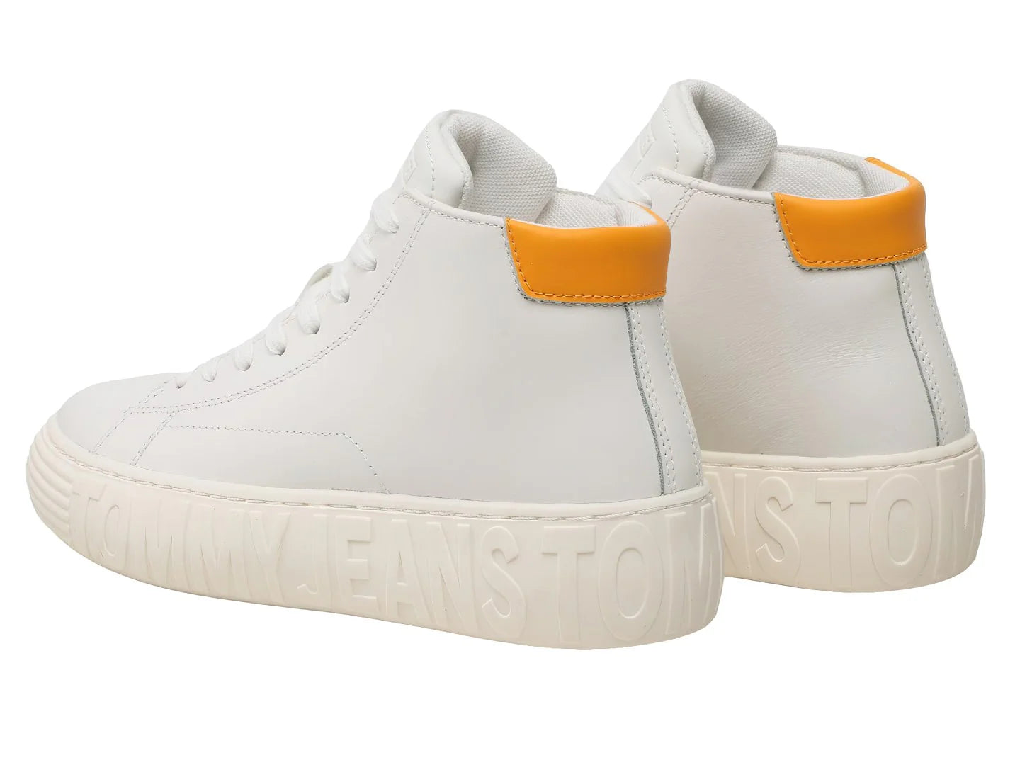 Tenis Tommy Hilfiger New Cupsole Leather Blancos para Mujer