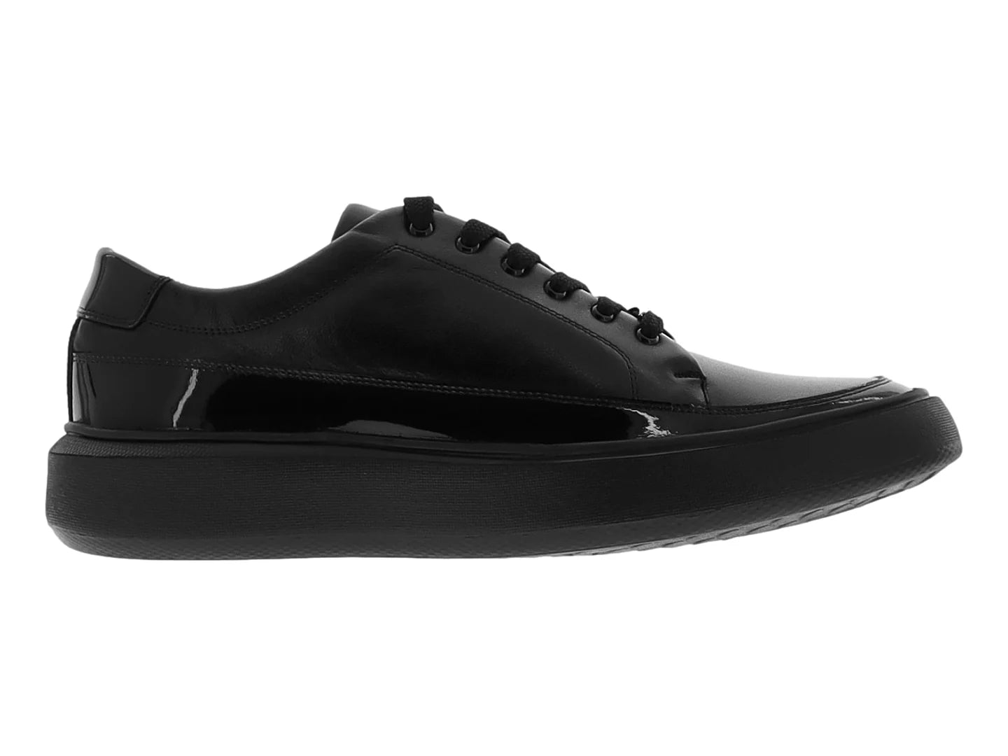 Tenis Marquez de Leon Mestizo Charol Negro para Hombre