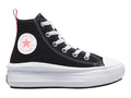 Tenis Converse Chuck Taylor All Star Move Hi Negro y Rosa para Niña