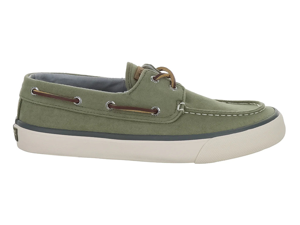 Zapatos Náuticos Sperry Bahama II Color Olivo para Hombre