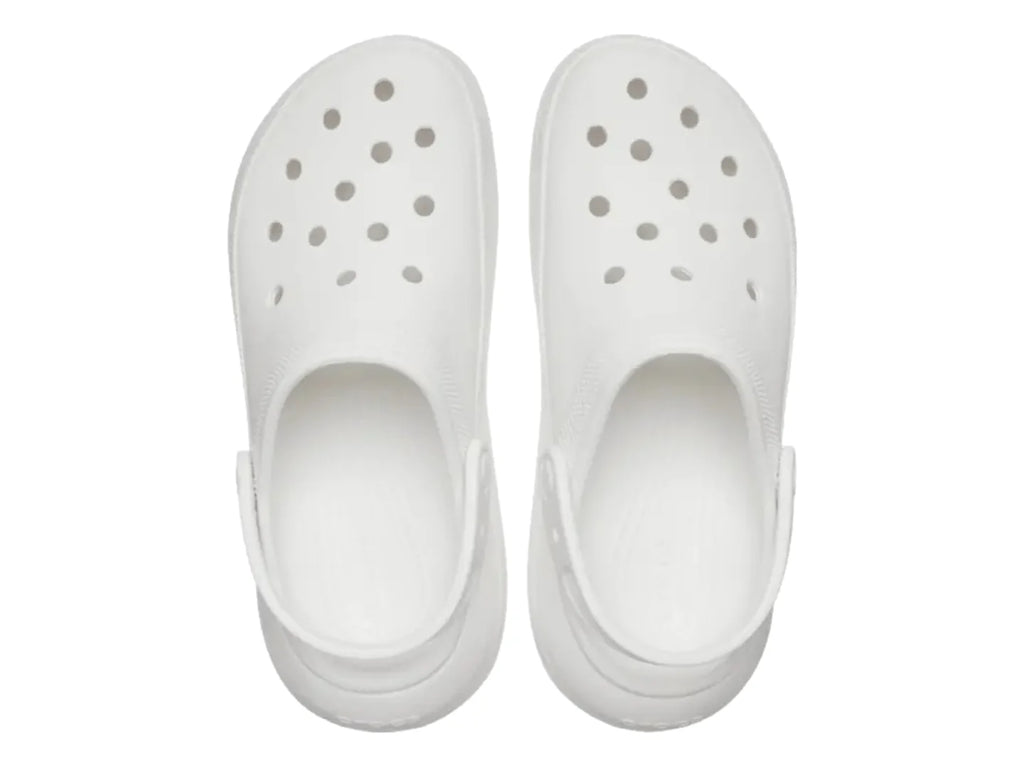 Sandalias Crocs Crush Clog Blancas para Mujer