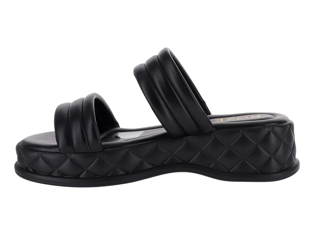 Sandalias ROZE Plataforma Negro para Mujer