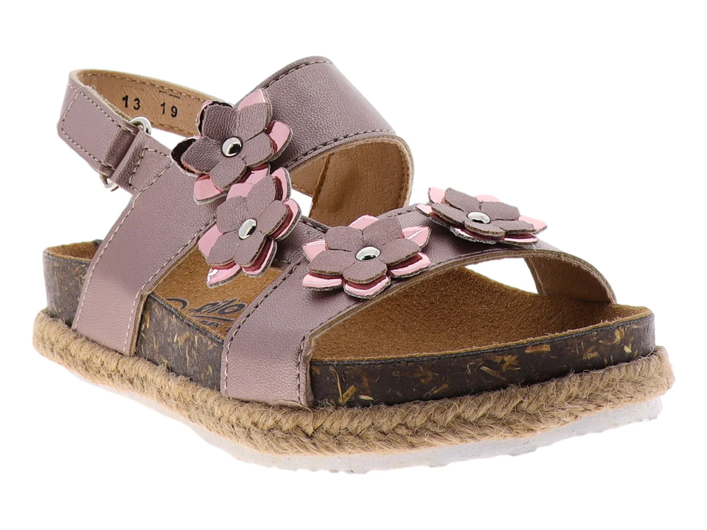 Sandalias Rilo Pekin Rosa para Niña