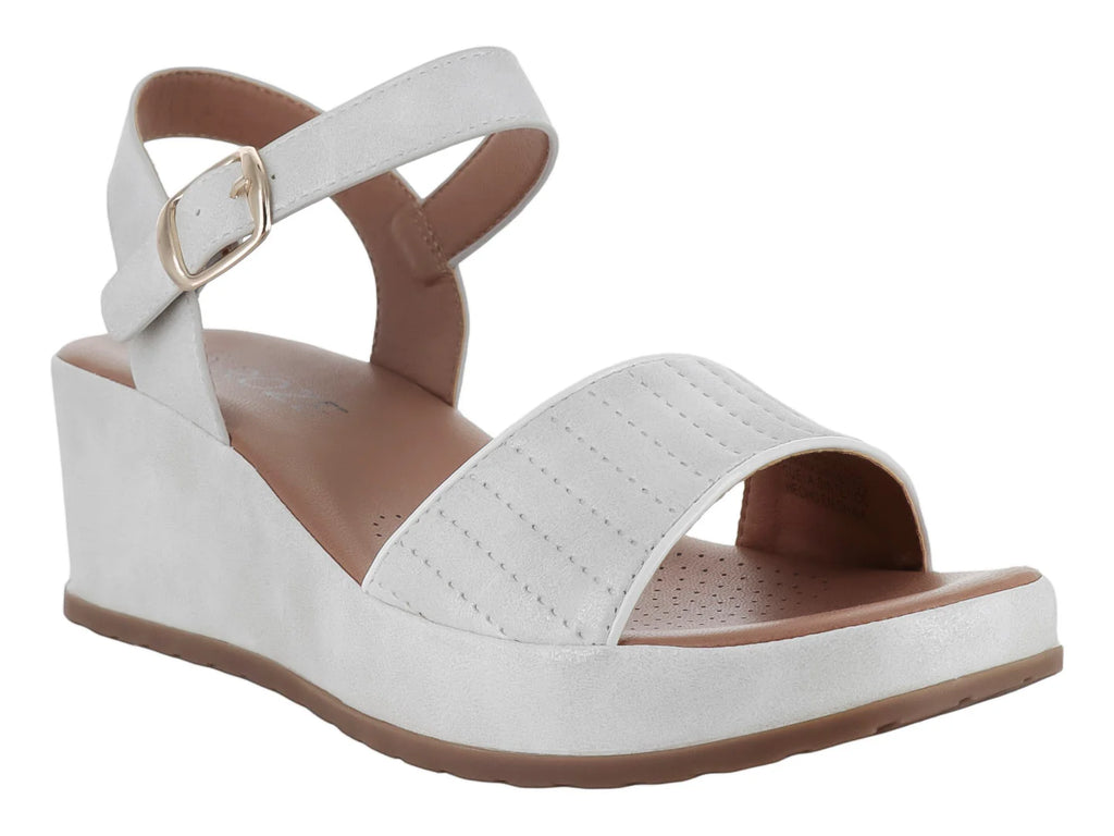 Sandalias Roze Blanco para Mujer