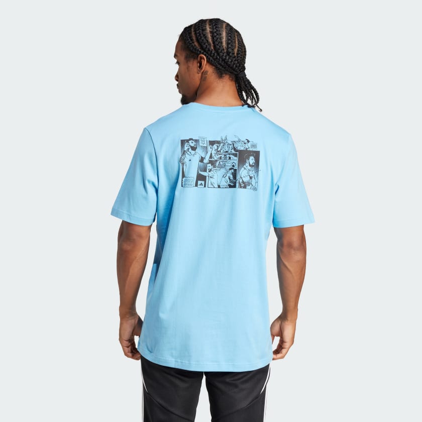Men's adidas Messi Icon Graphic Tee