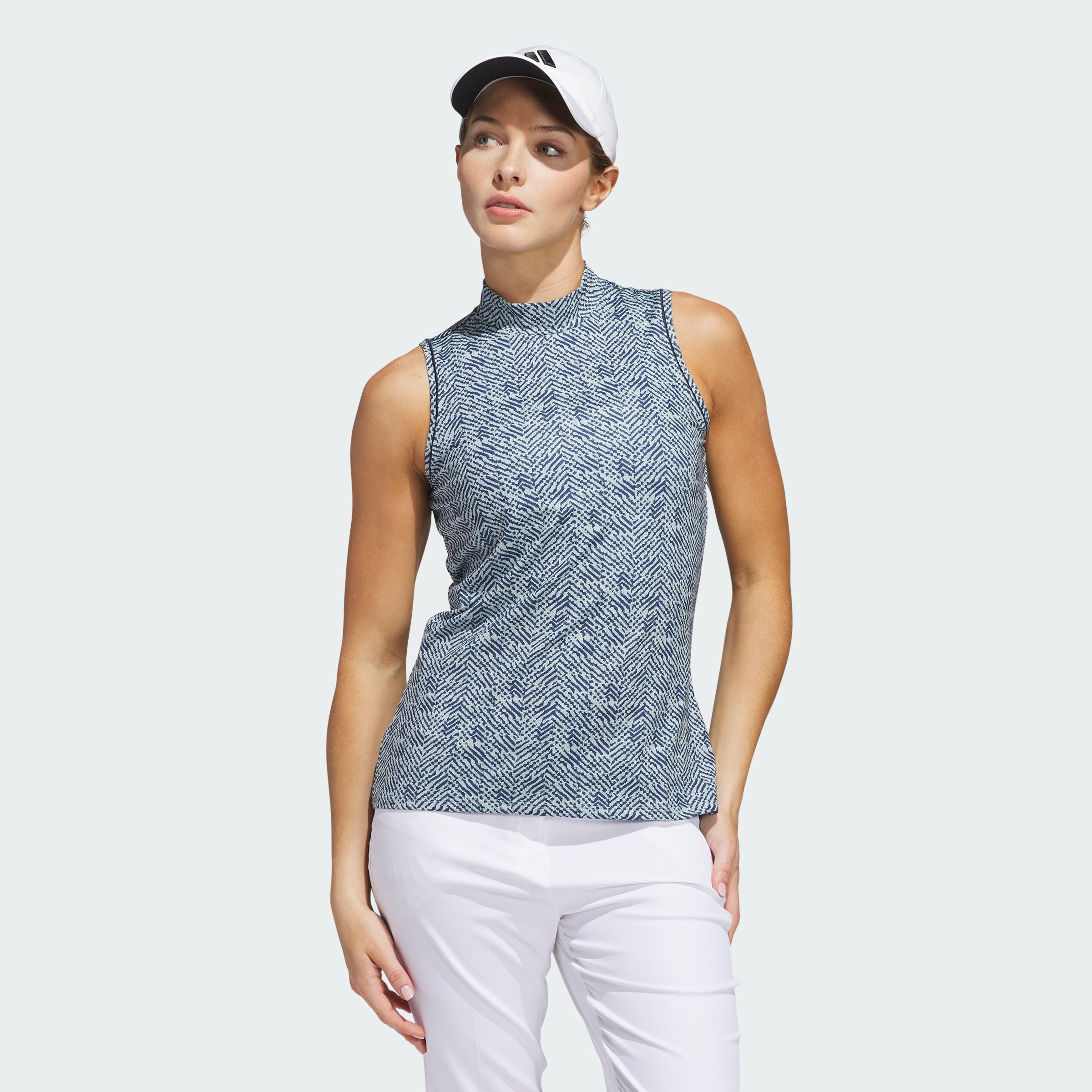 Women's adidas Ultimate365 Mock Polo Shirt
