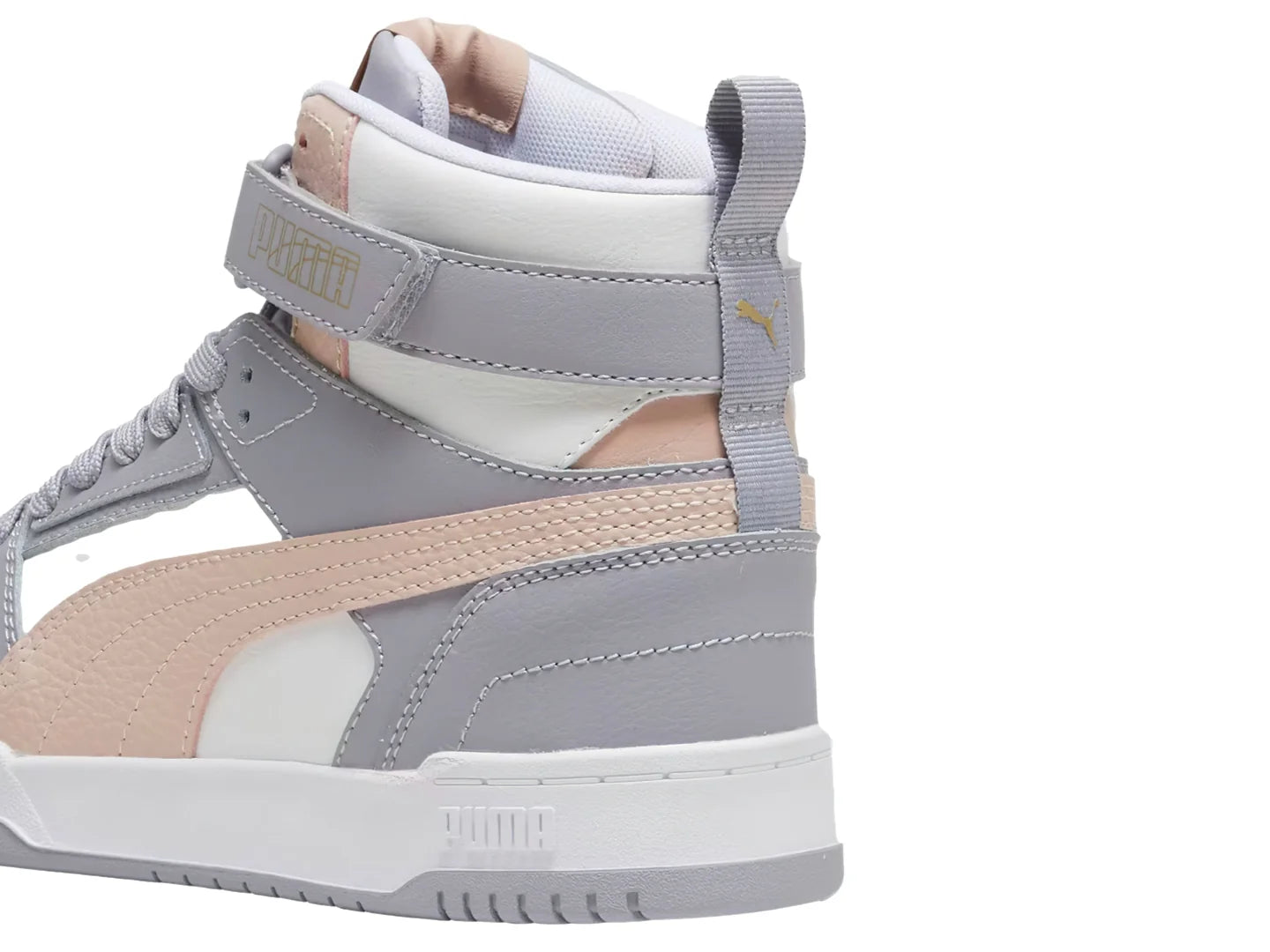 Tenis PUMA RBD Game Rosa Oro y Gris para Mujer