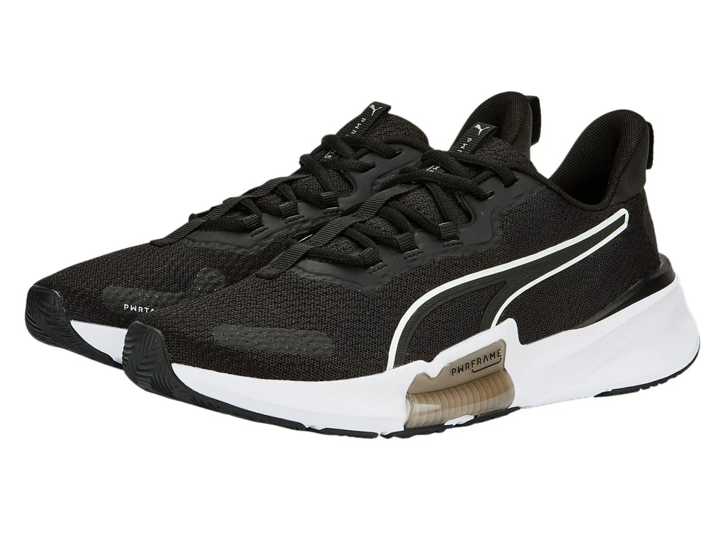 Tenis PUMA PWRFRAME TR 2 Negro y Blanco para Hombre