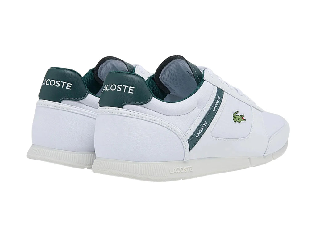 Tenis Lacoste Menerva Sport Blanco y Verde para Hombre