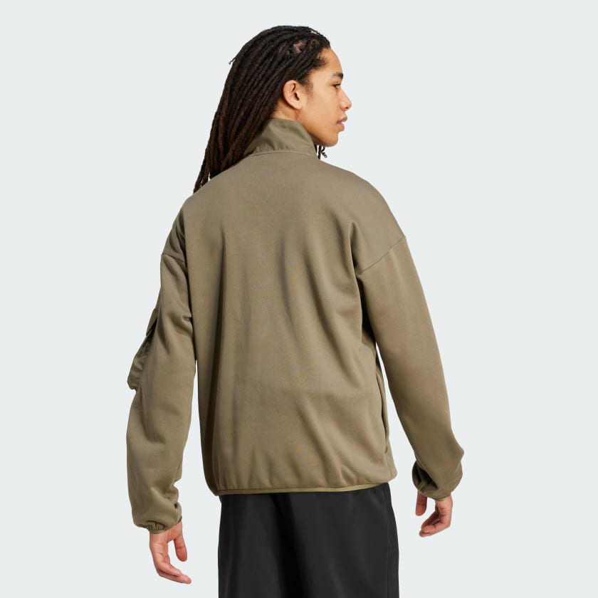 Men's adidas City Tech Utility Half-Zip Sweatshirt