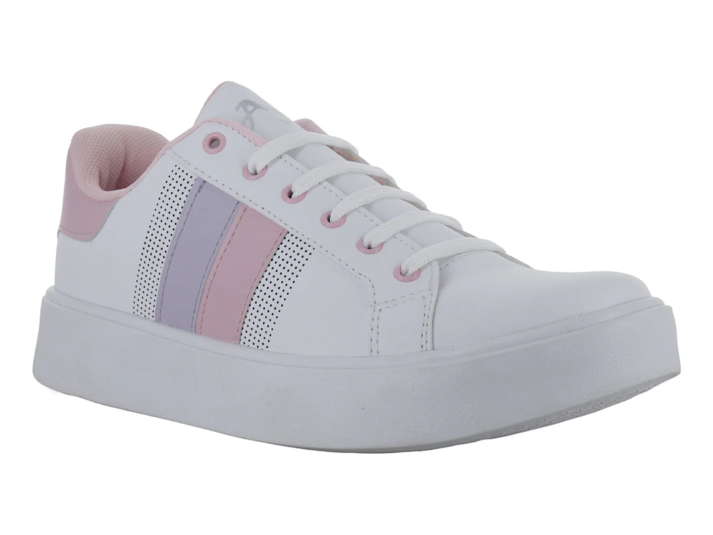 Tenis Andrax Blanco y Rosa para Mujer