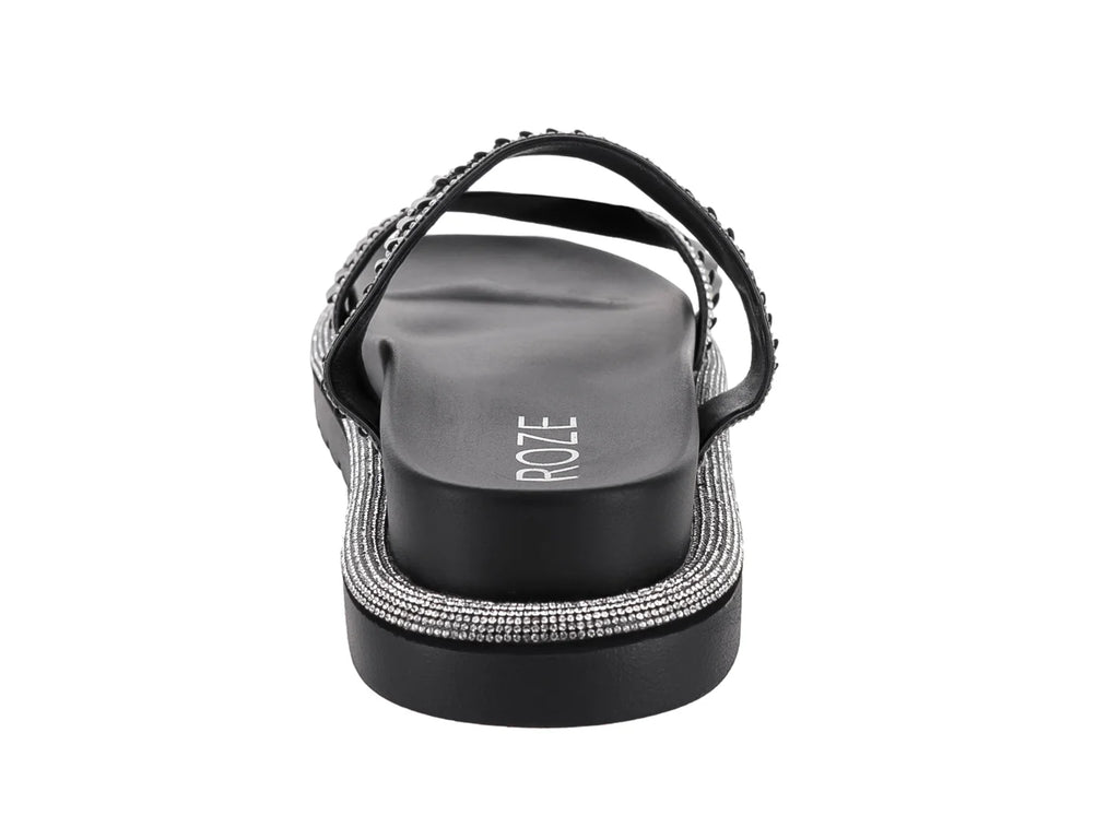 Sandalias ROZE Plataforma Negro para Mujer