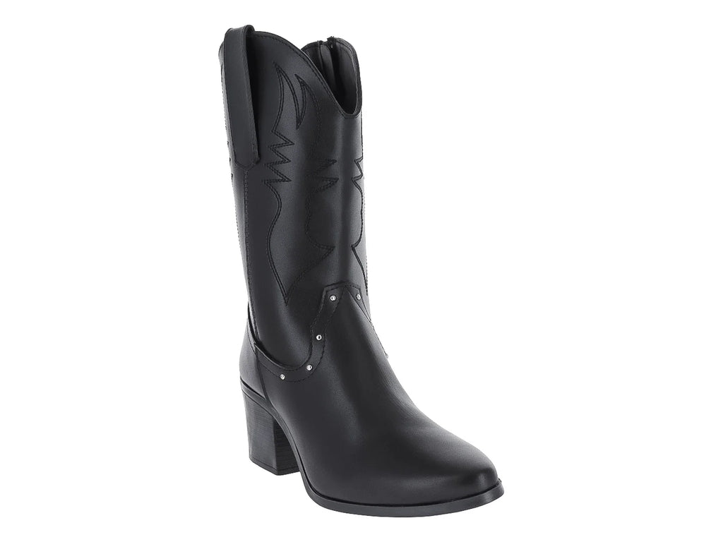 Botas Luna Rosa Negro para Mujer