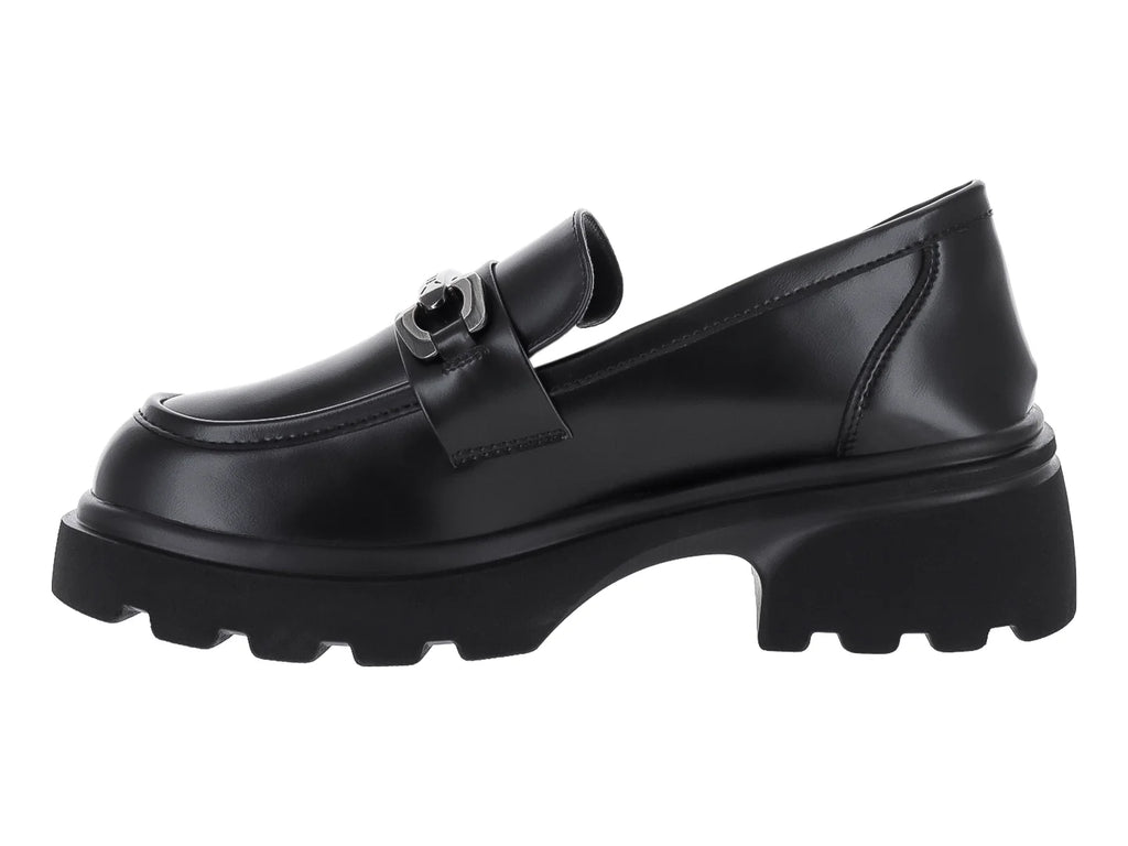 Zapatos Mocasines Roze Janfrin Negro para Mujer