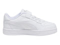 Tenis Puma Caven 20 Blanco y Plata para Niño